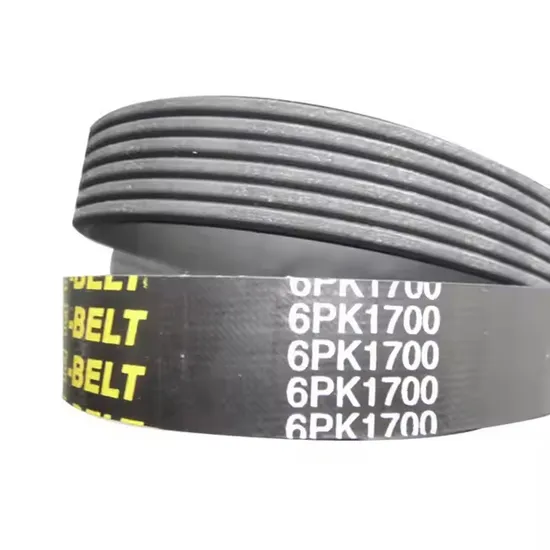 Hight Wear Resisting Seamless Transmission Industrial Coated PU Pk Rubber Conveyor Timing V Belt