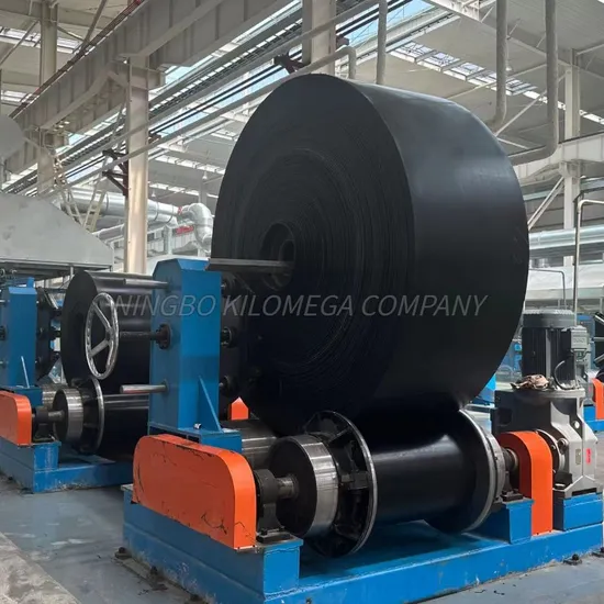 Hitzebeständiges Stahlseil-Ep-Gummiförderband, Nylon-Canvas-Chevron-Gummiförderband